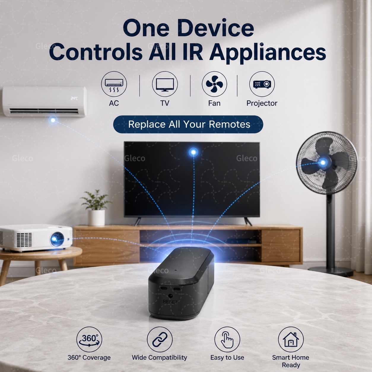 Zigbee Smart IR Remote Control - Home Assistant Tuya ulasan dan harga