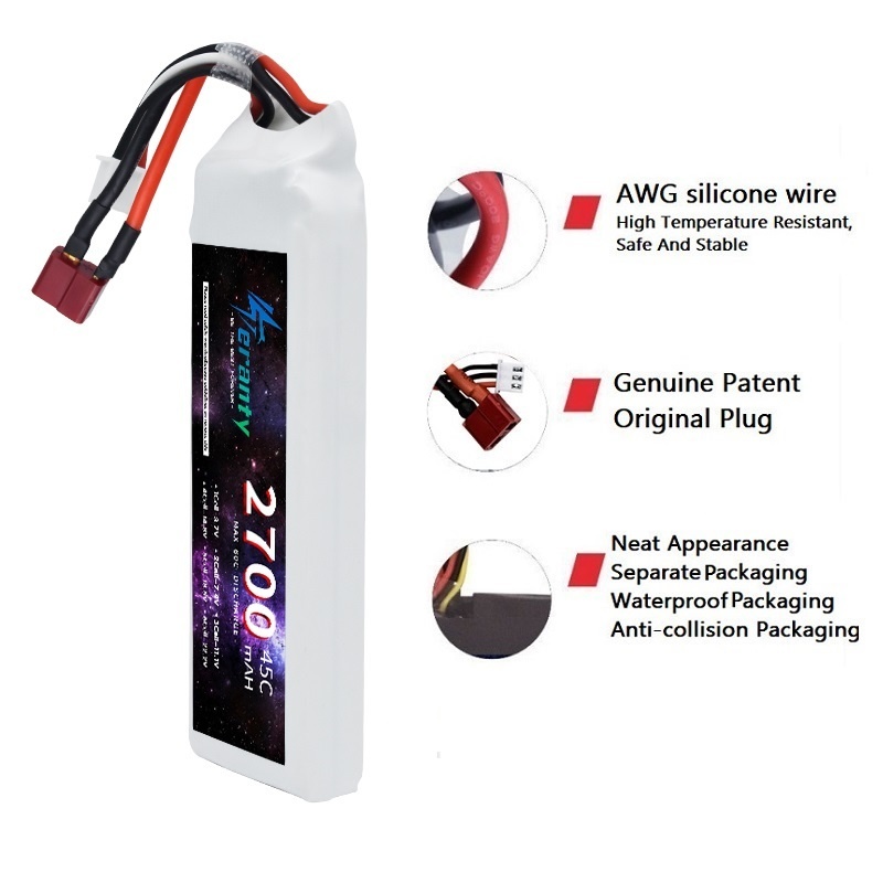 1/3 buah 2S 7.4V baterai Lipo  - Shelly Plug ulasan dan harga