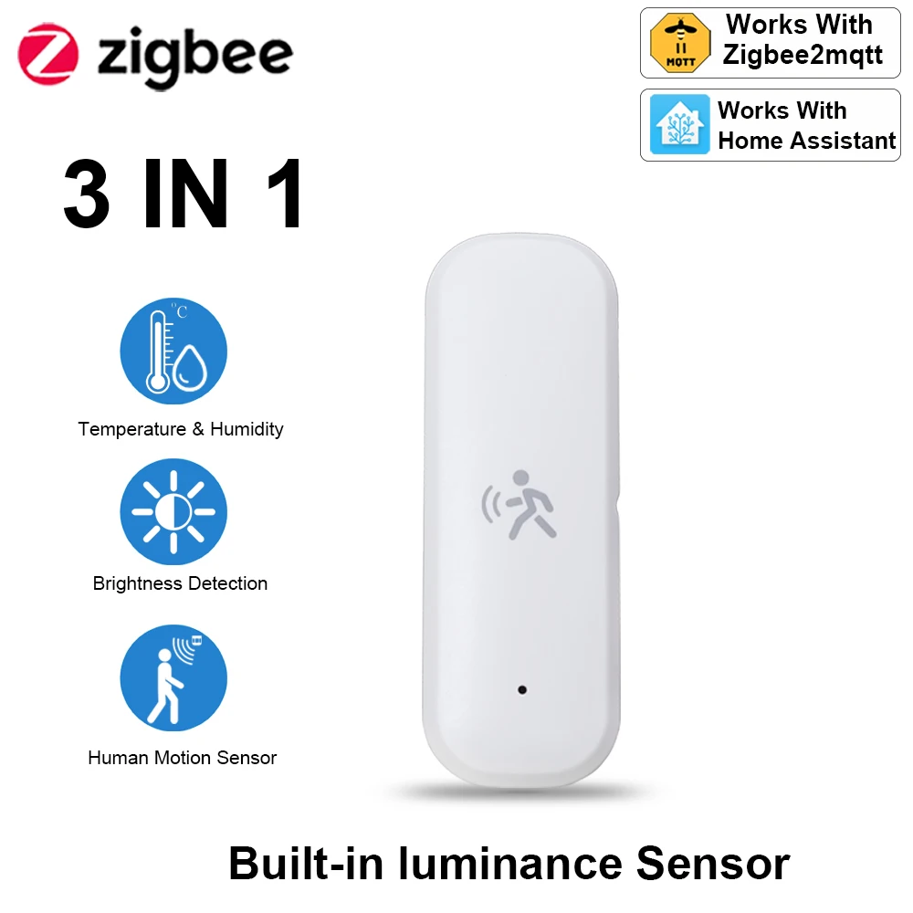 ZigBee Smart Pir Detektor Sens - Home Assistant Tuya ulasan dan harga