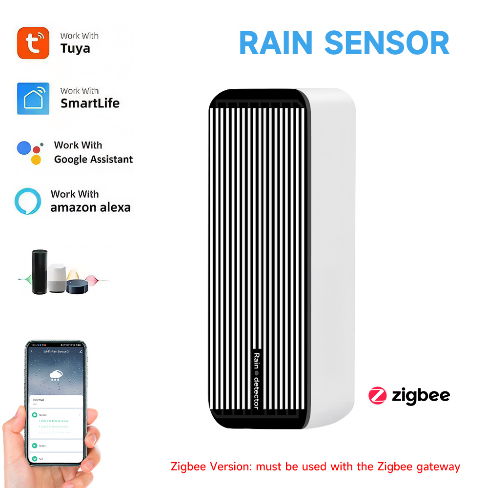 Tuya ZigBee Sensor Hujan Tuya  - Home Assistant Tuya ulasan dan harga