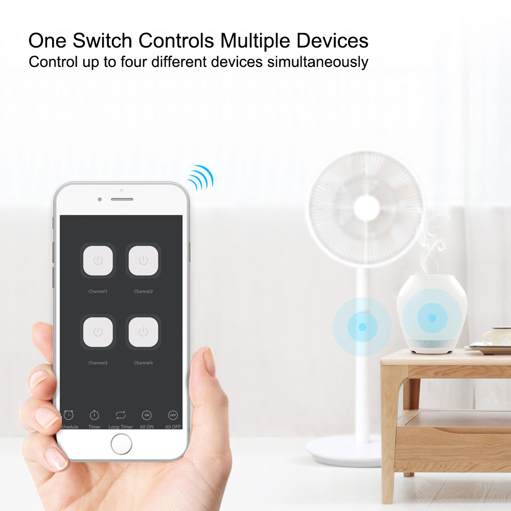 Modul Relay Smart Switch 4CH O - Tuya 4 Channel ulasan dan harga