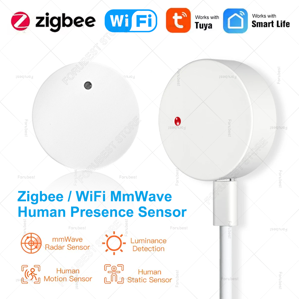 ZigBee Wifi MmWave Sensor Gera - Home Assistant Tuya ulasan dan harga
